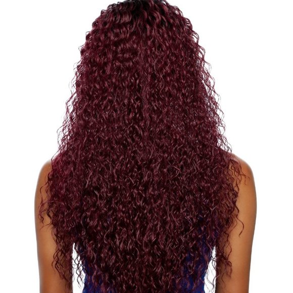 RCHW202 Kendra Mane Concept Lace Front Wig HD Transparent Long Jerry Curly Hair - Picture 3 of 5